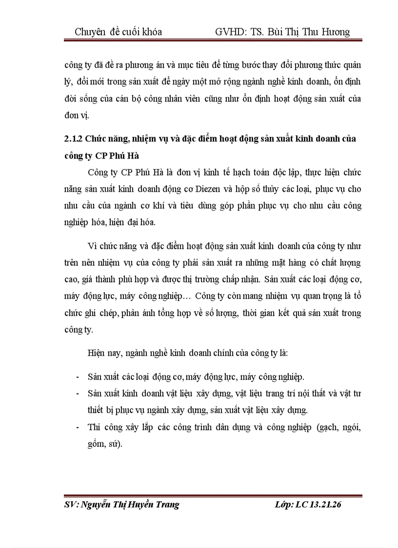 image for page Hoàn thiện công tác kế toán Nguyên vật liệu tại công ty CP Phú Hà 1