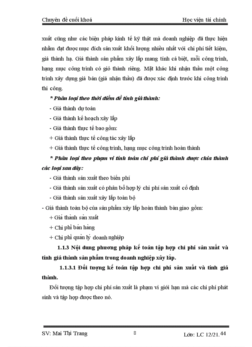 image for page Kế toán tập hợp chi phí sản xuất và tính giá thành sản phẩm xây lắp tại công ty cổ phần tư vấn đầu tư phát triển và xây dựng THIKECO 5