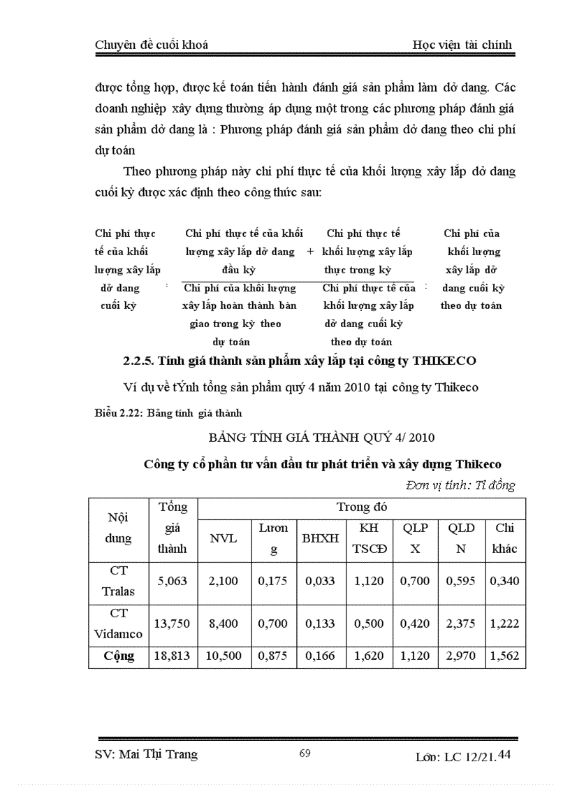 image for page Kế toán tập hợp chi phí sản xuất và tính giá thành sản phẩm xây lắp tại công ty cổ phần tư vấn đầu tư phát triển và xây dựng THIKECO 5