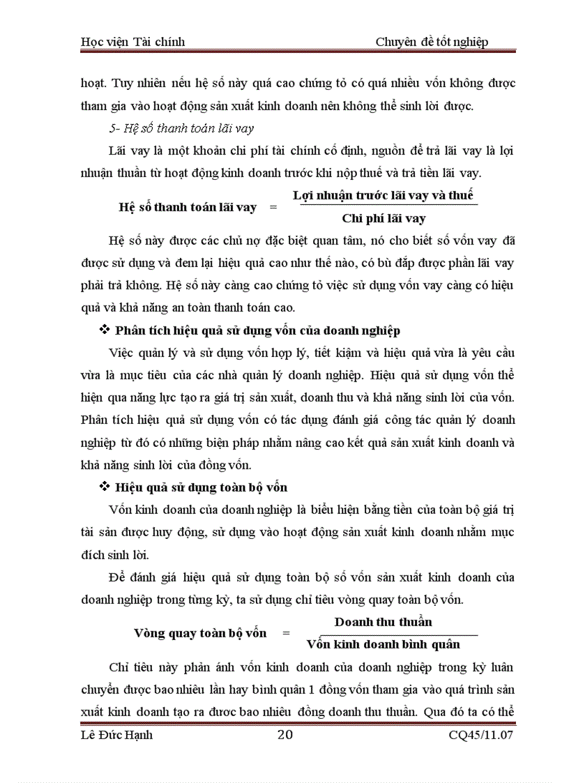 image for page Đánh giá thực trạng tài chính và một số giải pháp tài chính nhằm nâng cao hiệu quả hoạt động sản xuất kinh doanh tại Công ty cổ phần đầu tư phát triển rau sạch Sông Hồng