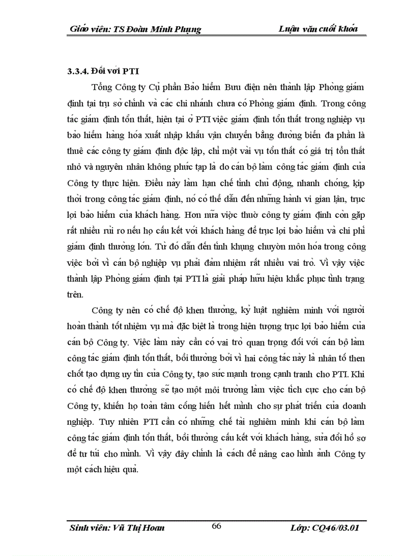 image for page Thực trạng và một số giải pháp nhằm nâng cao chất lượng công tác giám định bồi thường tổn thất trong bảo hiểm hàng hóa xuất nhậpkhẩu vận chuyển bằng đường biển tại Tổng Công ty Cổ phần Bảo hiểm Bưu điện