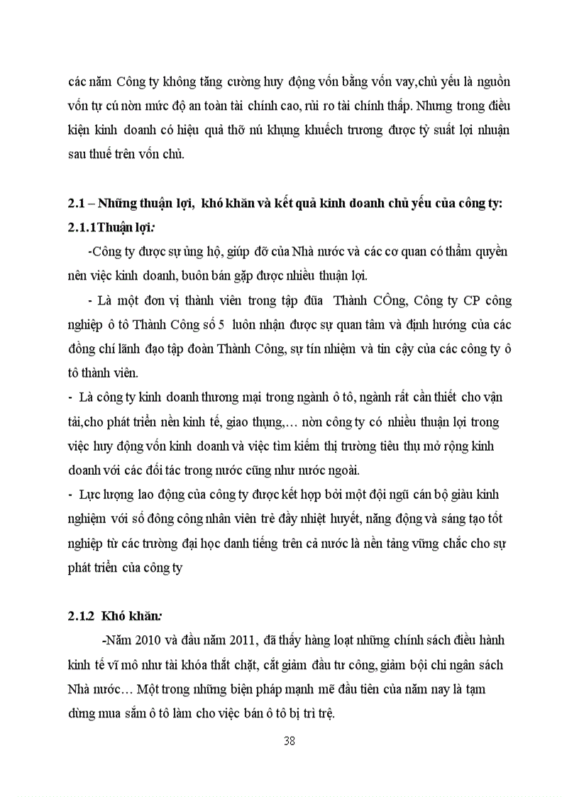 image for page Một số giải pháp nhằm nâng cao hiệu quả sử dụng vốn lưu động tại Công ty CP công nghiệp ô tô Thành Công số 5