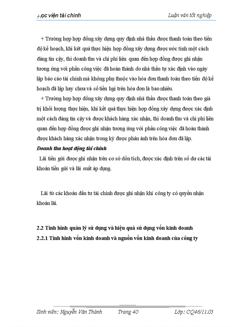 image for page Một số giải pháp nâng cao hiệu quả sử dụng vốn kinh doanh của công ty cổ phần xây dựng và Đầu tư phát triển 1