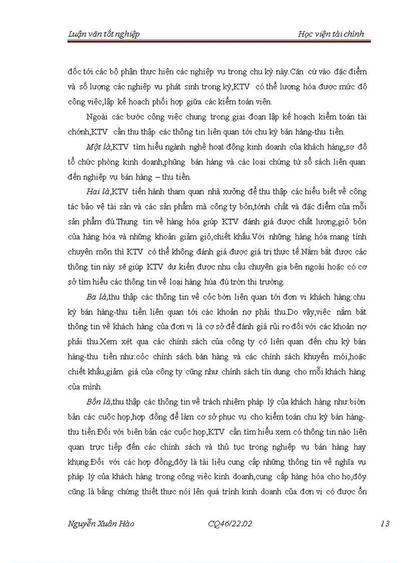 image for page Hoàn thiện quy trình kiểm toán chu kỳ bán hàng và thu tiền trong kiểm toán báo cáo tài chính do công ty TNHH Kiểm toán Âu Lạc CPA thực hiện