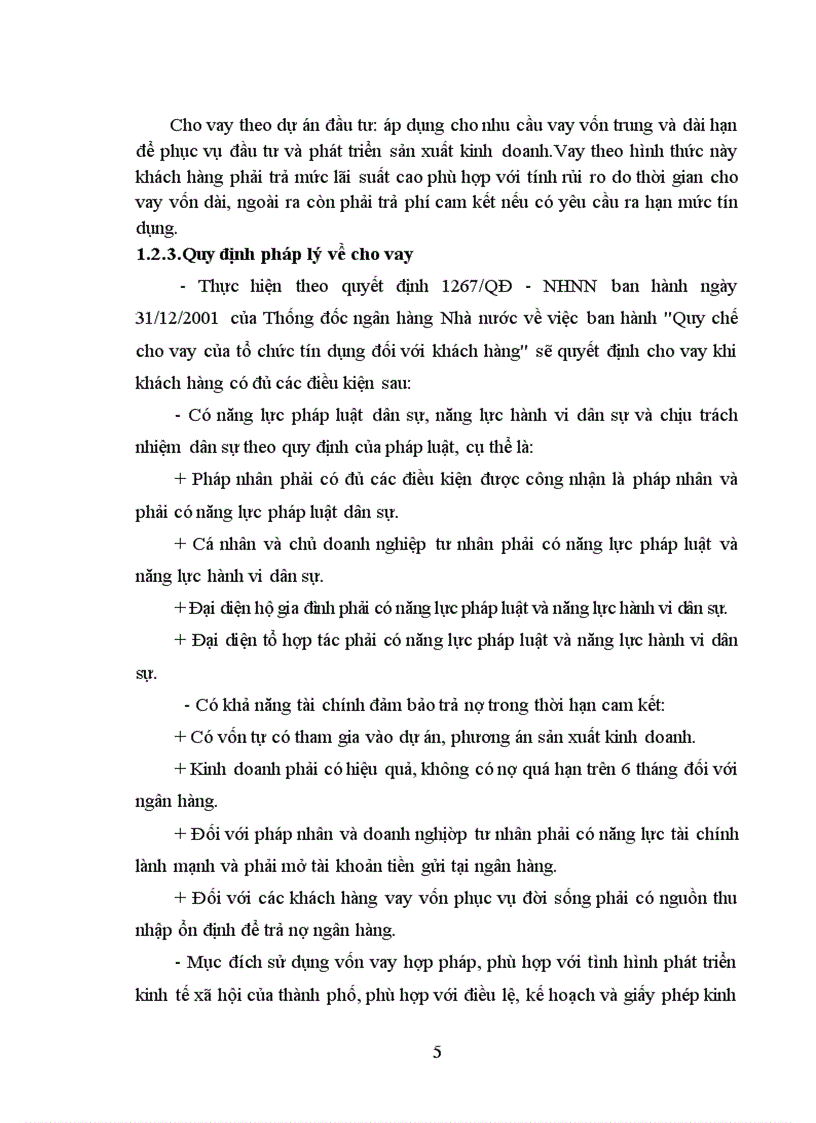 image for page Một số giải pháp nâng cao chất lượng thẩm định tài chính dự án đầu tư trong cho vay trung và dài hạn tại Trung Tõm TDDN KV Miền Bắc Ngõn Hàng TMCP Á Chõu 100 Trần Đại Nghĩa Hà Nội 1