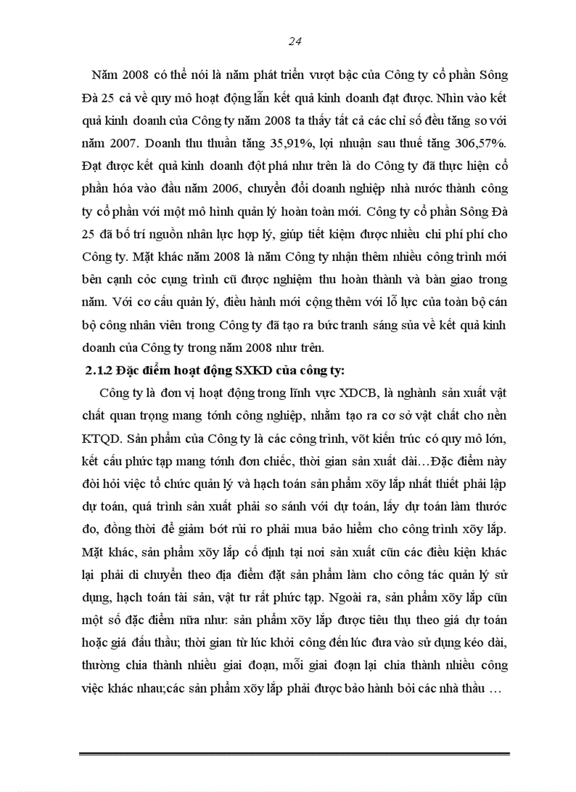 image for page Hoàn thiện kế toán nguyên vật liệu tại công ty Cổ Phần Sông Đà 25