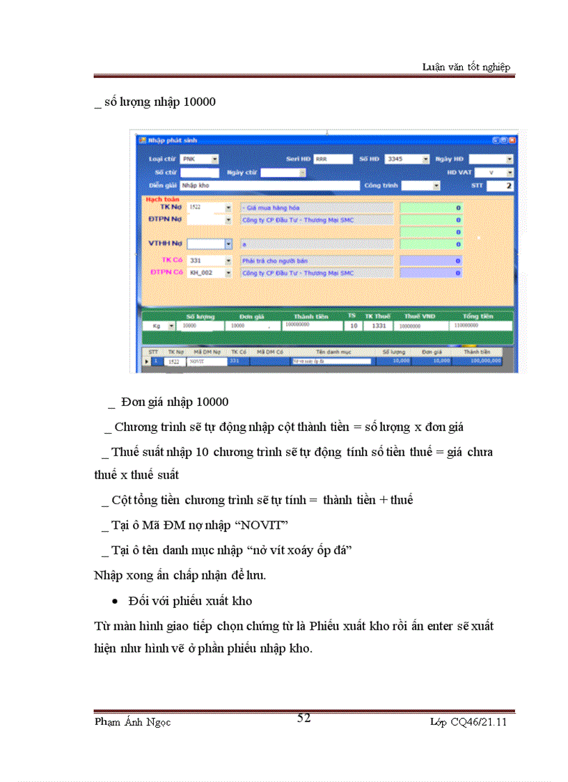 image for page Thực trạng kế toán Nguyên Vật Liệu ở công ty TNHH xây dựng và thương mại Nghĩa Nam