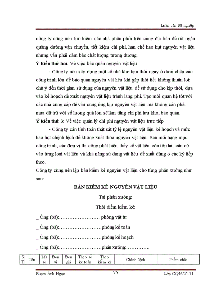 image for page Thực trạng kế toán Nguyên Vật Liệu ở công ty TNHH xây dựng và thương mại Nghĩa Nam