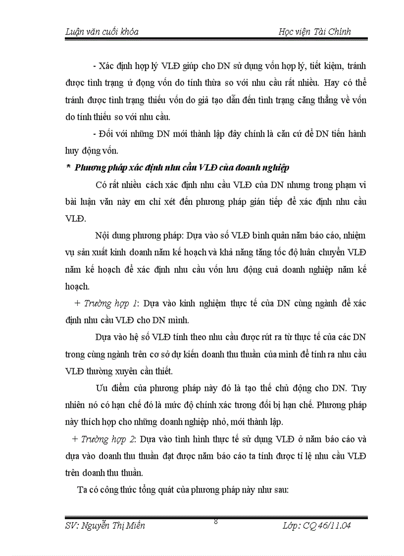 image for page Vốn lưu động và các giải pháp nhằm nâng cao hiệu quả sử dụng vốn lưu động của Tổng Công ty May 10 3