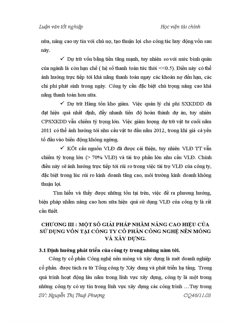 image for page Giải pháp nâng cao hiệu quả sử dụng Vốn kinh doanh ở Công ty cổ phần Công nghệ nền móng và Xây dựng 1