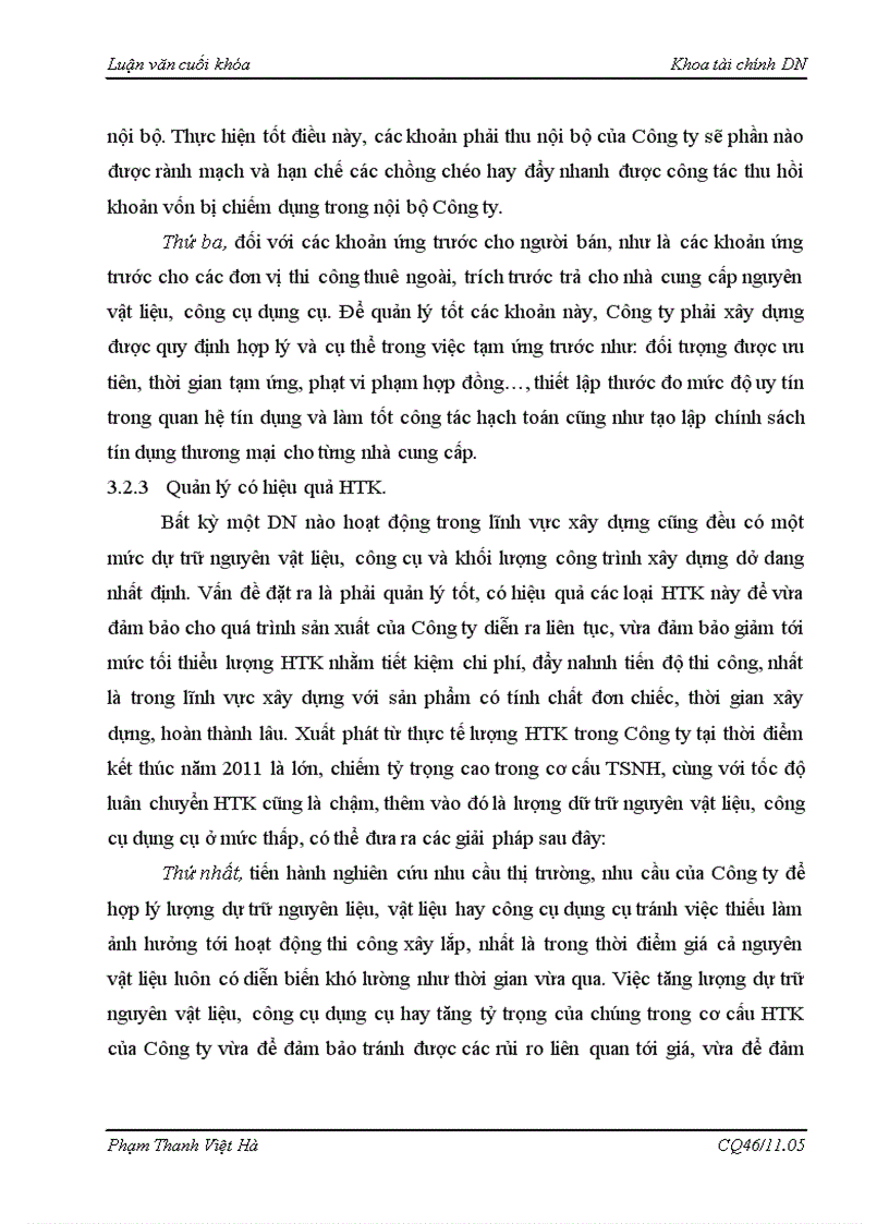 image for page Thực trạng sử dụng vlđ và hiệu quả sử dụng vlđ tại công ty cổ phần cầu 11 THĂNG LONG