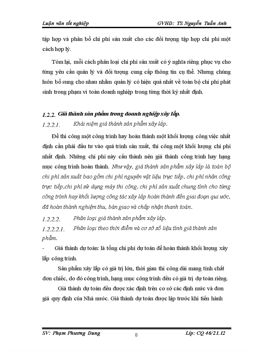 image for page Tình hình thức tế về công tác tập hợp chi phí sản xuất và tính giá thành sản phẩm ở công ty Cổ phần Đầu tư