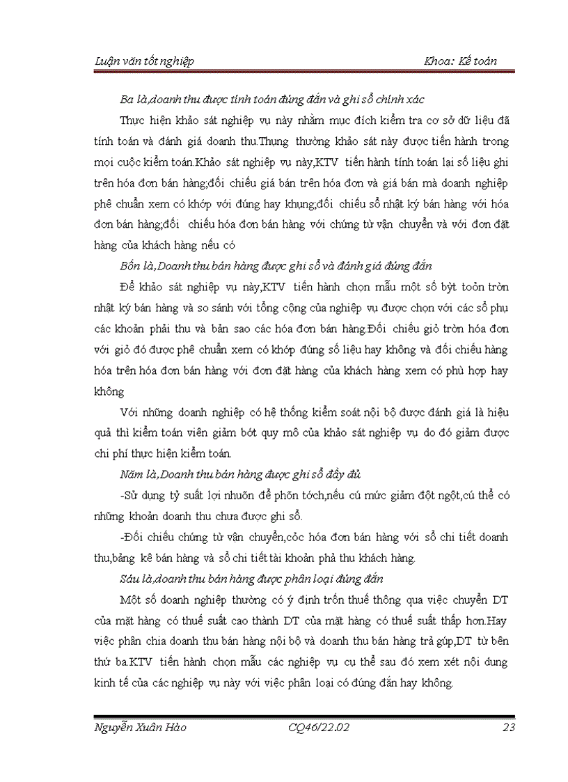 image for page Hoàn thiện quy trình kiểm toán chu kỳ bán hàng và thu tiền trong kiểm toán báo cáo tài chính do công ty TNHH Kiểm toán Âu Lạc CPA thực hiện 1