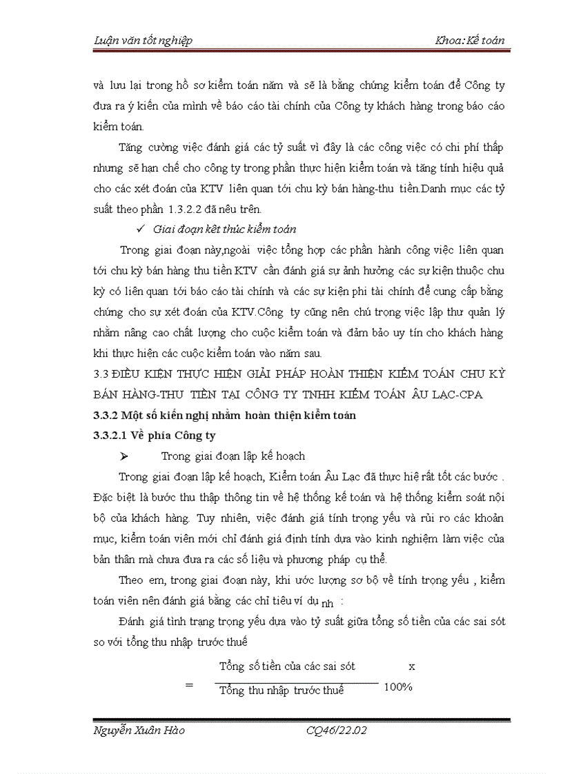 image for page Hoàn thiện quy trình kiểm toán chu kỳ bán hàng và thu tiền trong kiểm toán báo cáo tài chính do công ty TNHH Kiểm toán Âu Lạc CPA thực hiện 1