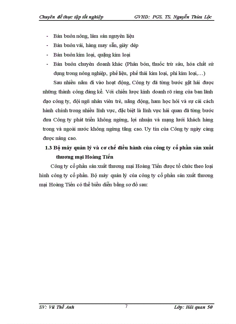 image for page Giải pháp hoàn thiện quy trình thủ tục hải quan đối với hàng hóa xuất khẩu tại công ty cổ phần sản xuất thương mại HOÀNG TIẾN