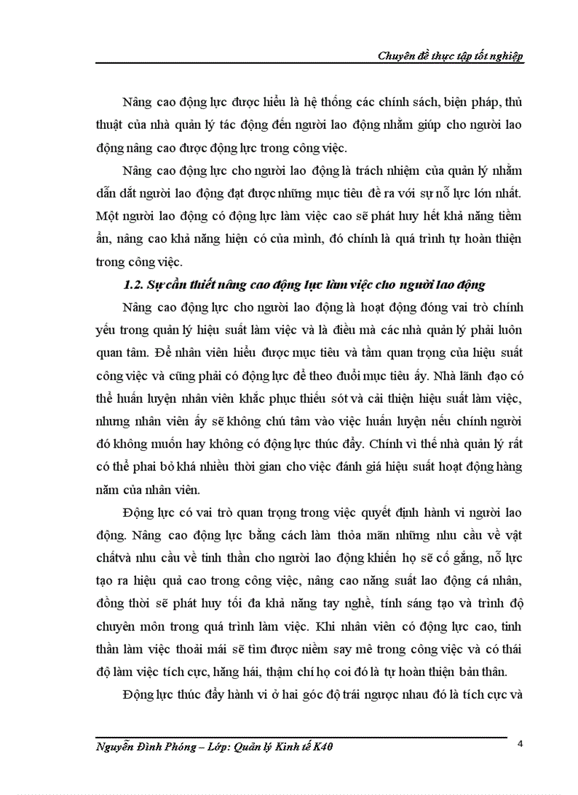 image for page Nâng cao động lực làm việc cho nhân viên tại Công ty trách nhiệm hữu hạn đầu tư xây dựng và thương mại đất việt