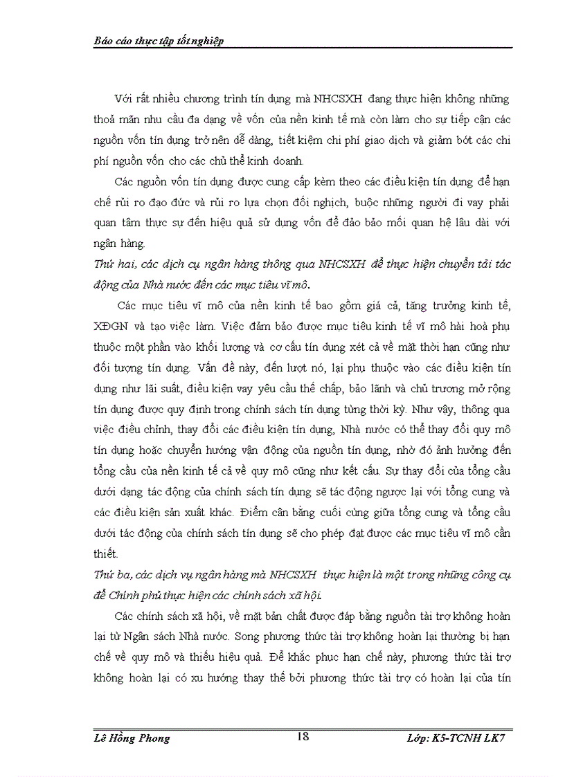image for page Nâng cao tính khả thi của việc cung cấp dịch vụ ngân hàng cho hộ nghèo và các đối tượng chính sách khác tại Ngân hàng Chính sách xã hội Trạm Tấu tỉnh Yên Bái