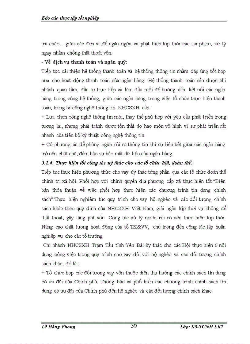 image for page Nâng cao tính khả thi của việc cung cấp dịch vụ ngân hàng cho hộ nghèo và các đối tượng chính sách khác tại Ngân hàng Chính sách xã hội Trạm Tấu tỉnh Yên Bái