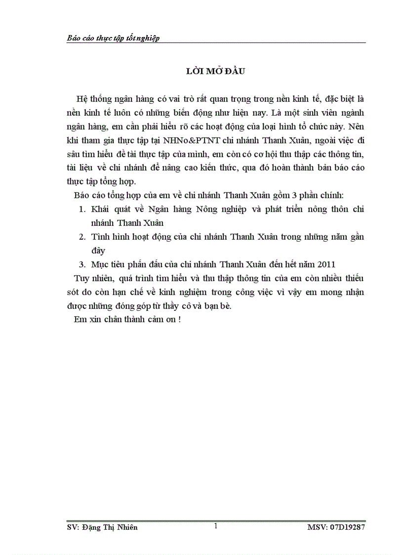 image for page Tình hình hoạt động của chi nhánh Thanh Xuân trong những năm gần đây