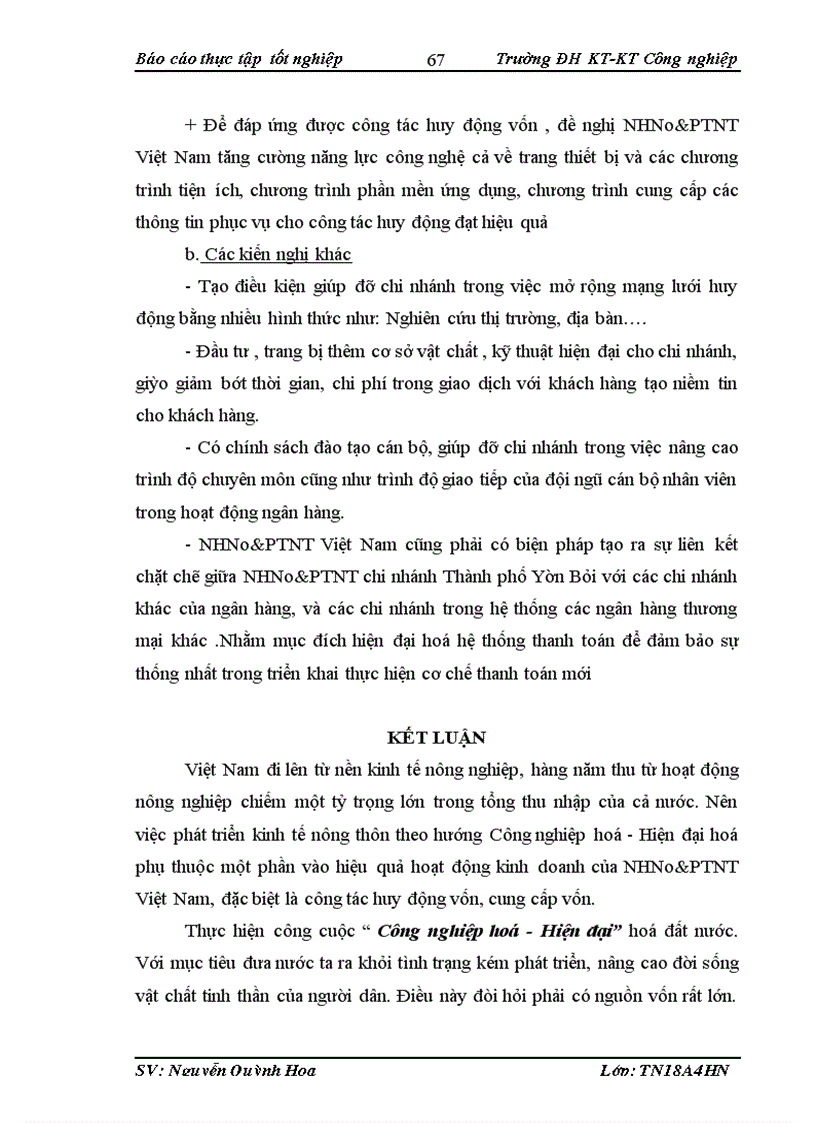 image for page Huy động vốn một số giải pháp mở rộng huy động vốn tại NHNo PTNT chi nhánh Thành phố Yên Bái