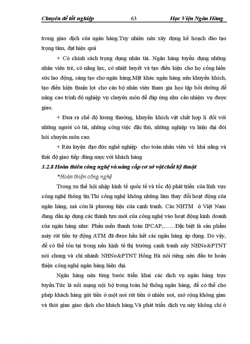 image for page Huy động vốn một số giải pháp mở rộng huy động vốn tại chi nhánh NHNo PTNT Hồng Hà