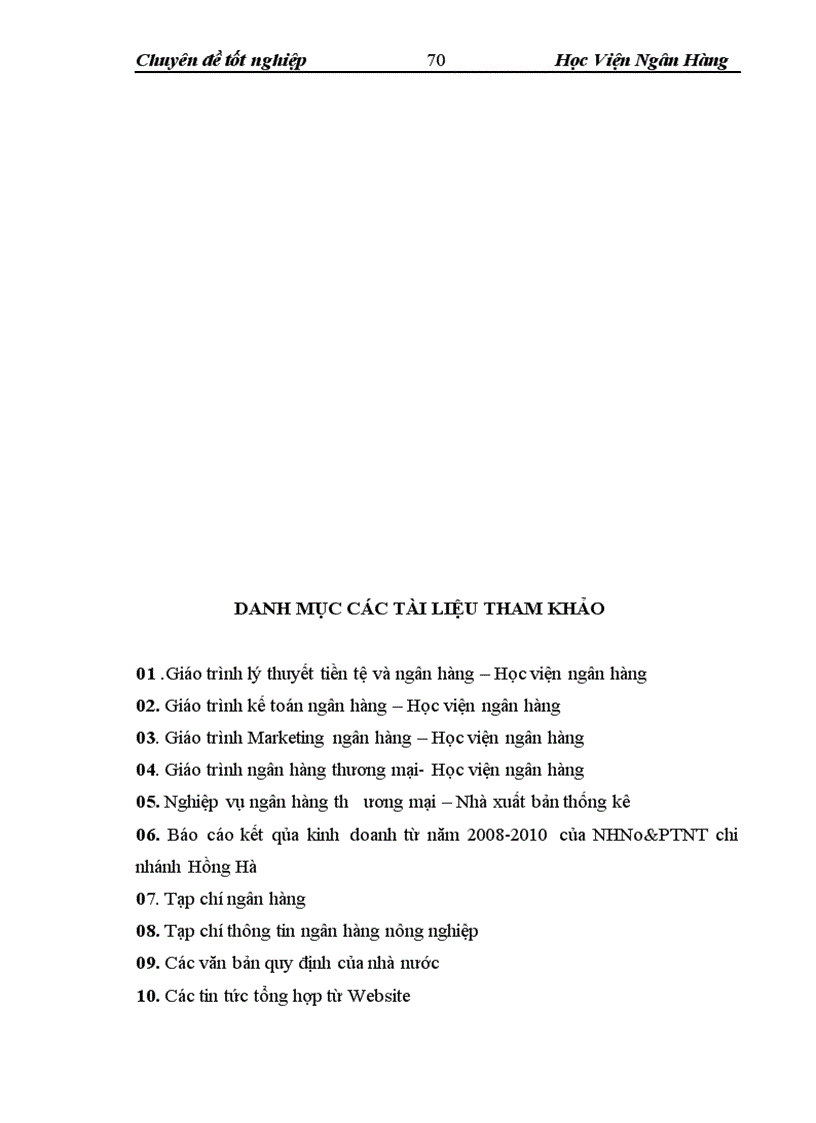 image for page Huy động vốn một số giải pháp mở rộng huy động vốn tại chi nhánh NHNo PTNT Hồng Hà