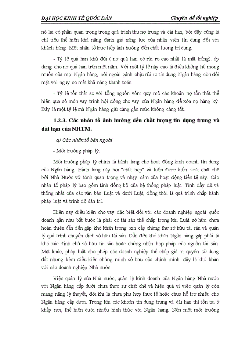 image for page Giải pháp nâng cao chất lượng tín dụng trung và dài hạn tại Ngân hàng Nông Nghiệp và Phát triển Nông thôn Hà Nội 3
