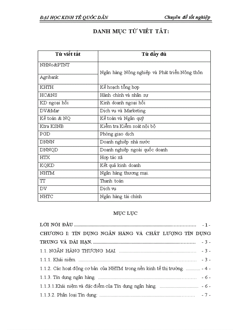 image for page Giải pháp nâng cao chất lượng tín dụng trung và dài hạn tại Ngân hàng Nông Nghiệp và Phát triển Nông thôn Hà Nội 3