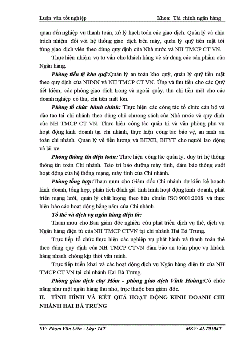 image for page Một số giải pháp phòng ngừa và hạn chế rủi ro tín dụng tại ngân hàng TMCPCông Thương Việt Nam Chi Nhánh Hai Bà Trưng Hà Nội 1
