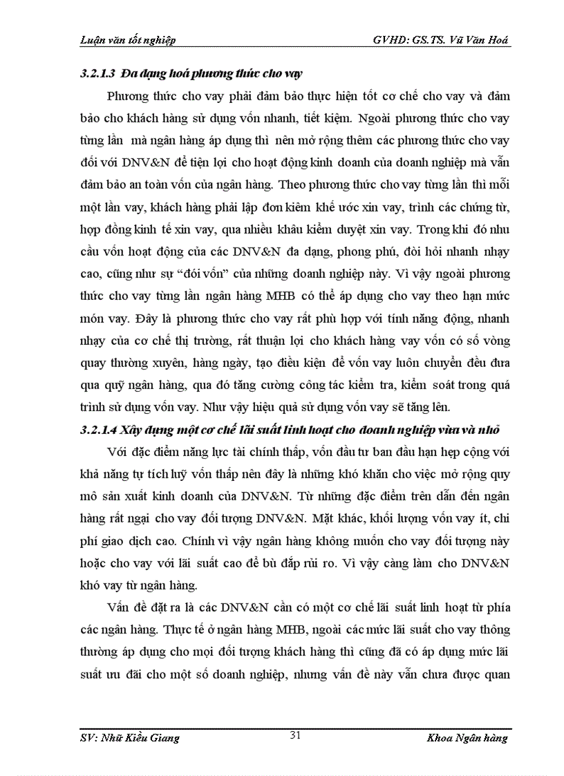 image for page Một số giải pháp mở rộng cho vay đối với doanh nghiệp vừa và nhỏ tại Ngân hàng phát triển nhà Đồng bằng sông Cửu Long Thành phố Lào Cai 1