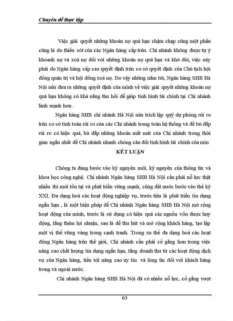 image for page Nâng cao chất lượng cho vay theo hạn mức tín dụng tại Ngân hàng TMCP Sài Gòn Hà Nội chi nhánh Hà Nội 1