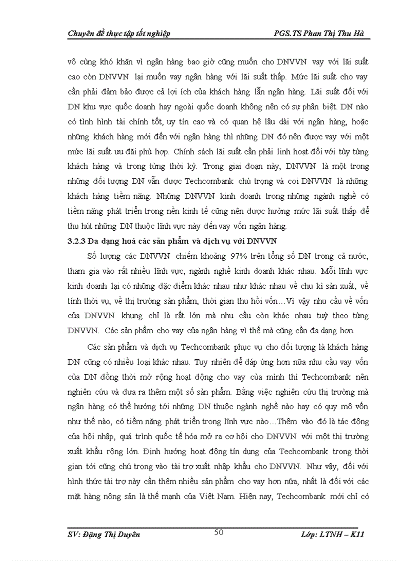 image for page Mở rộng tín dụng đối với DNVVN tại Techcombank 5