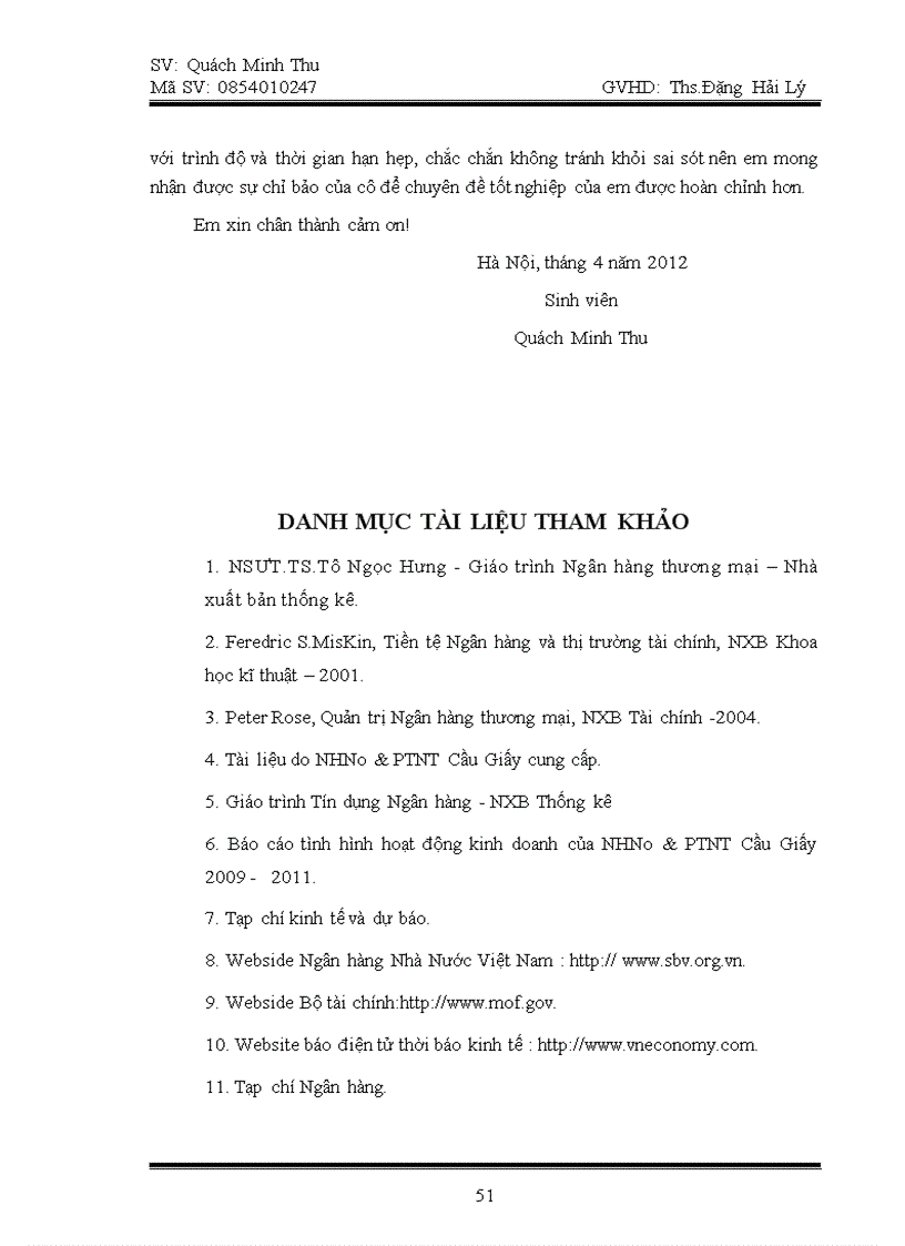 image for page Các giải pháp nâng cao chất lượng tín dụng ngắn hạn tại Ngân hàng Nông nghiệp và Phát triển Nông thôn Cầu Giấy 1