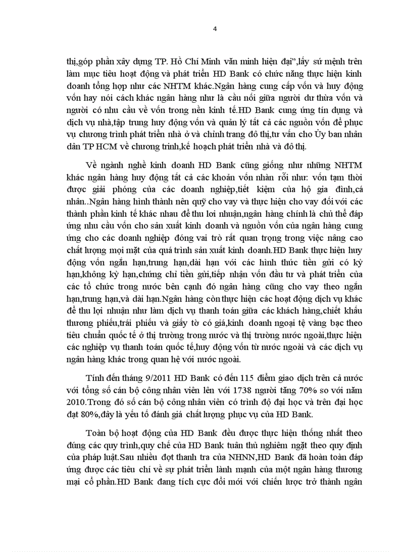 image for page Nâng cao chất lượng dịch vụ phục vụ khách hàng tại HDBank chi nhánh Thăng Long 1