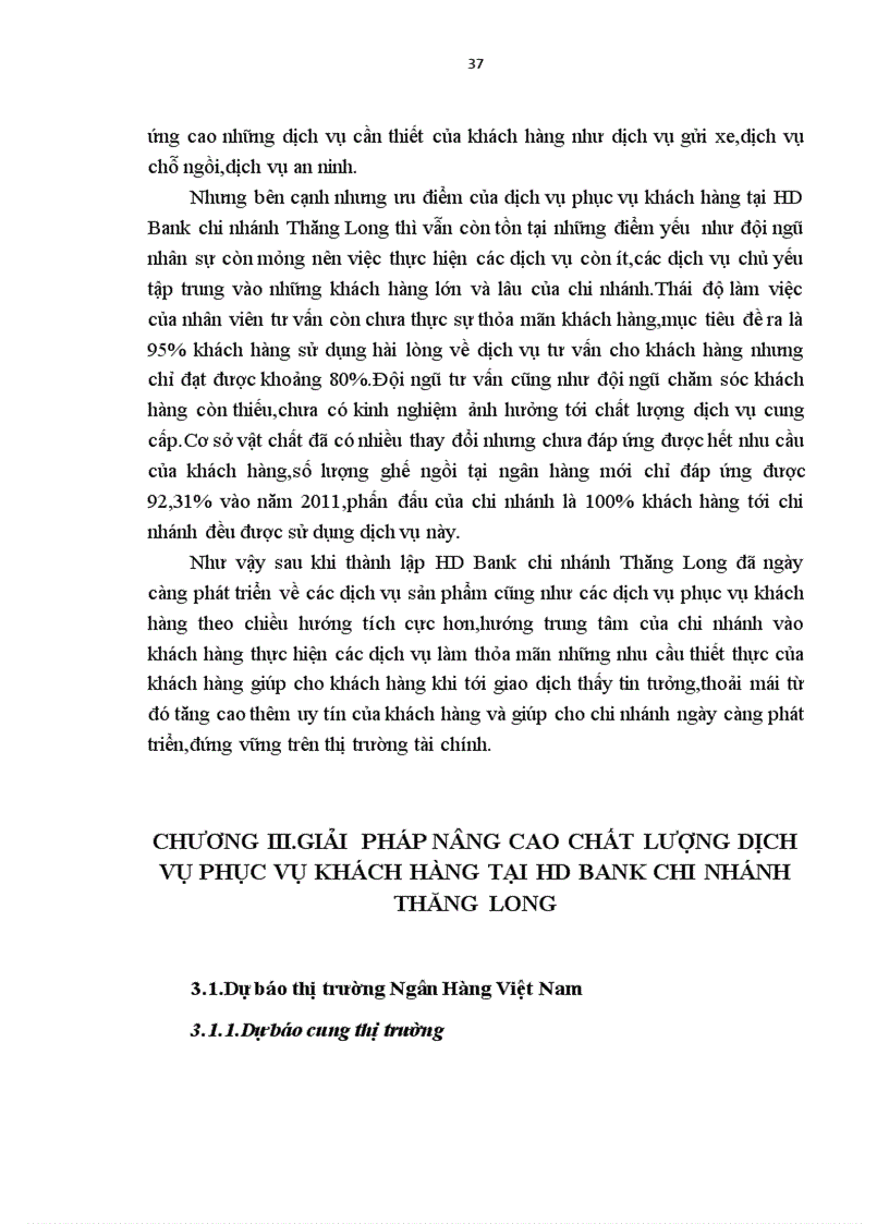 image for page Nâng cao chất lượng dịch vụ phục vụ khách hàng tại HDBank chi nhánh Thăng Long 1