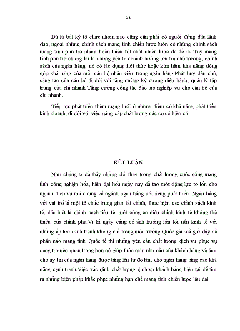 image for page Nâng cao chất lượng dịch vụ phục vụ khách hàng tại HDBank chi nhánh Thăng Long 1