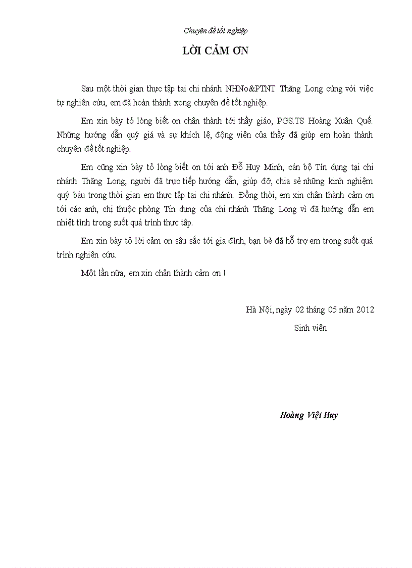 image for page Giải pháp nâng cao chất lượng tín dụng đối với doanh nghiệp vừa và nhỏ tại ngân hàng nông nghiệp và phát triển nông thôn chi nhánh THĂNG LONG