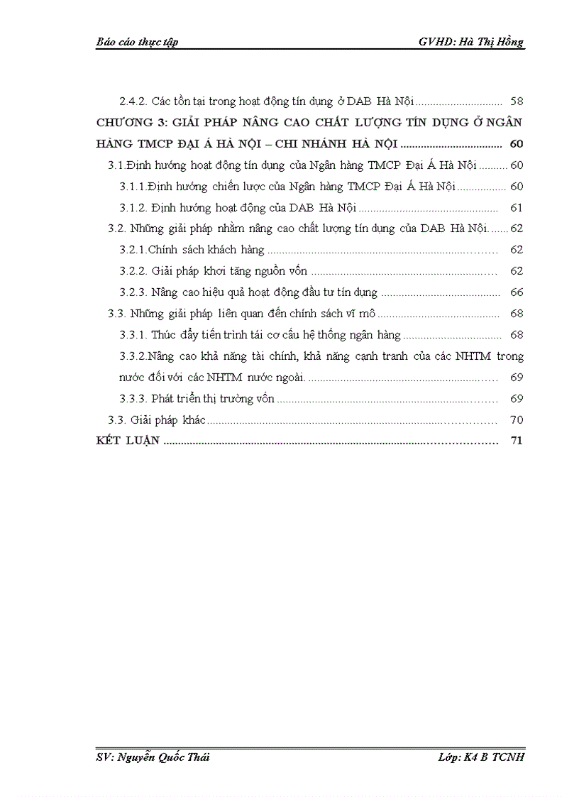image for page Giải pháp nâng cao chất lượng tín dụng tại Chi nhánh Ngân hàng TMCP Đại Á Hà Nội