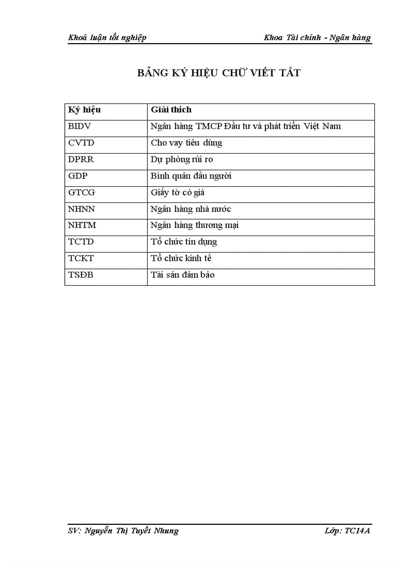 image for page Giải pháp mở rộng cho vay tiêu dùng tai Ngân hàng TMCP Đầu tư và phát triển Việt Nam chi nhánh Bắc Hà Nội