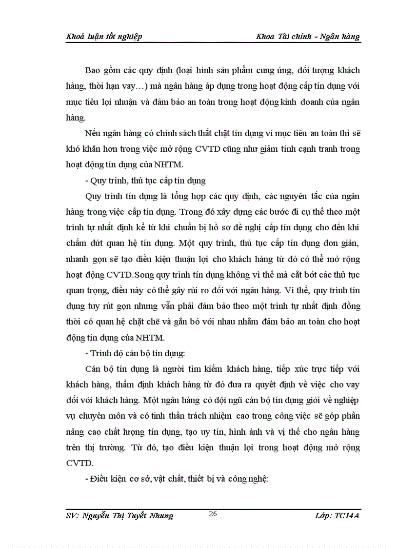 image for page Giải pháp mở rộng cho vay tiêu dùng tai Ngân hàng TMCP Đầu tư và phát triển Việt Nam chi nhánh Bắc Hà Nội