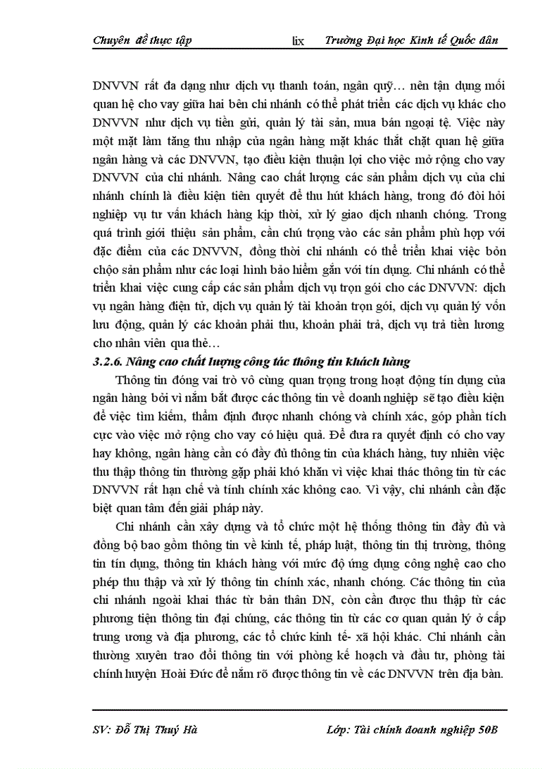 image for page Mở rộng cho vay doanh nghiệp vừa và nhỏ tại ngân hàng nông nghiệp và phát triển nông thôn chi nhánh Hoài Đức