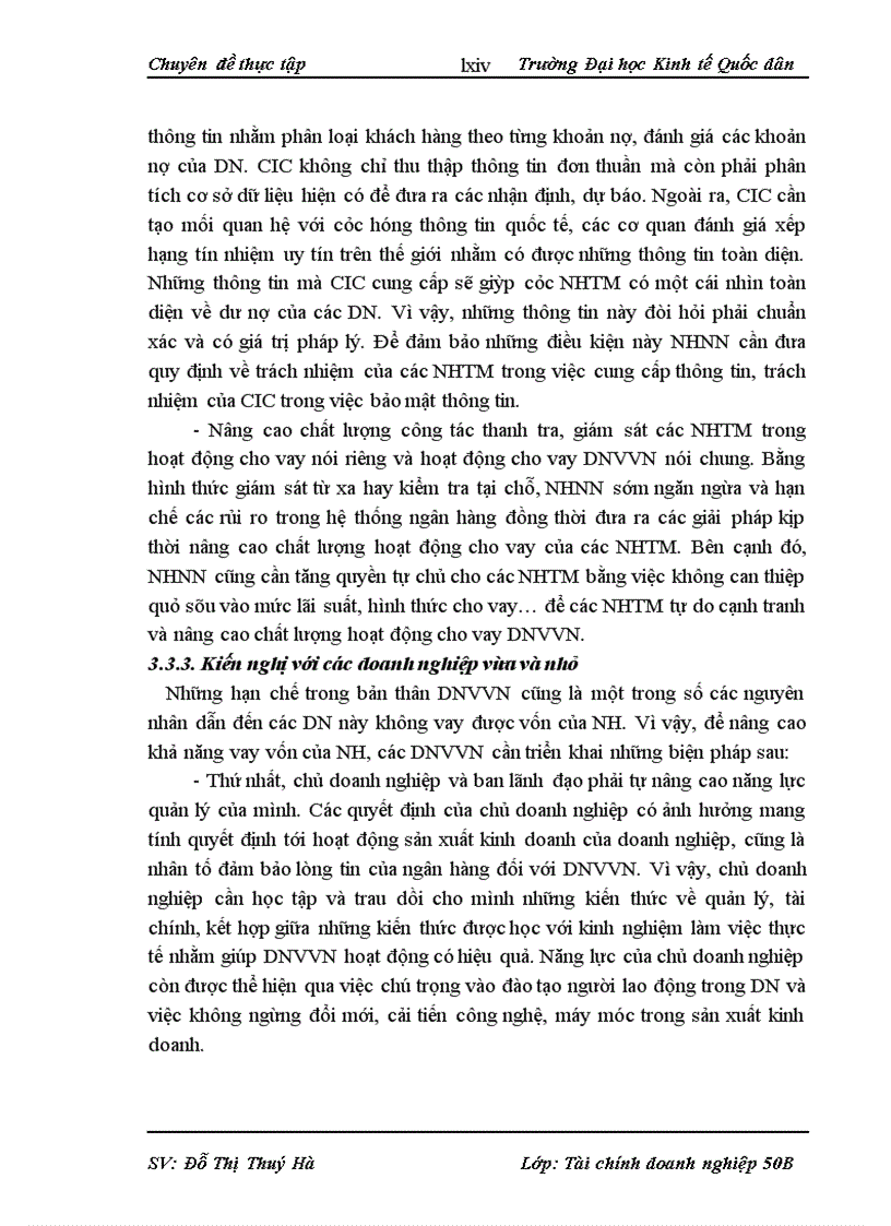image for page Mở rộng cho vay doanh nghiệp vừa và nhỏ tại ngân hàng nông nghiệp và phát triển nông thôn chi nhánh Hoài Đức
