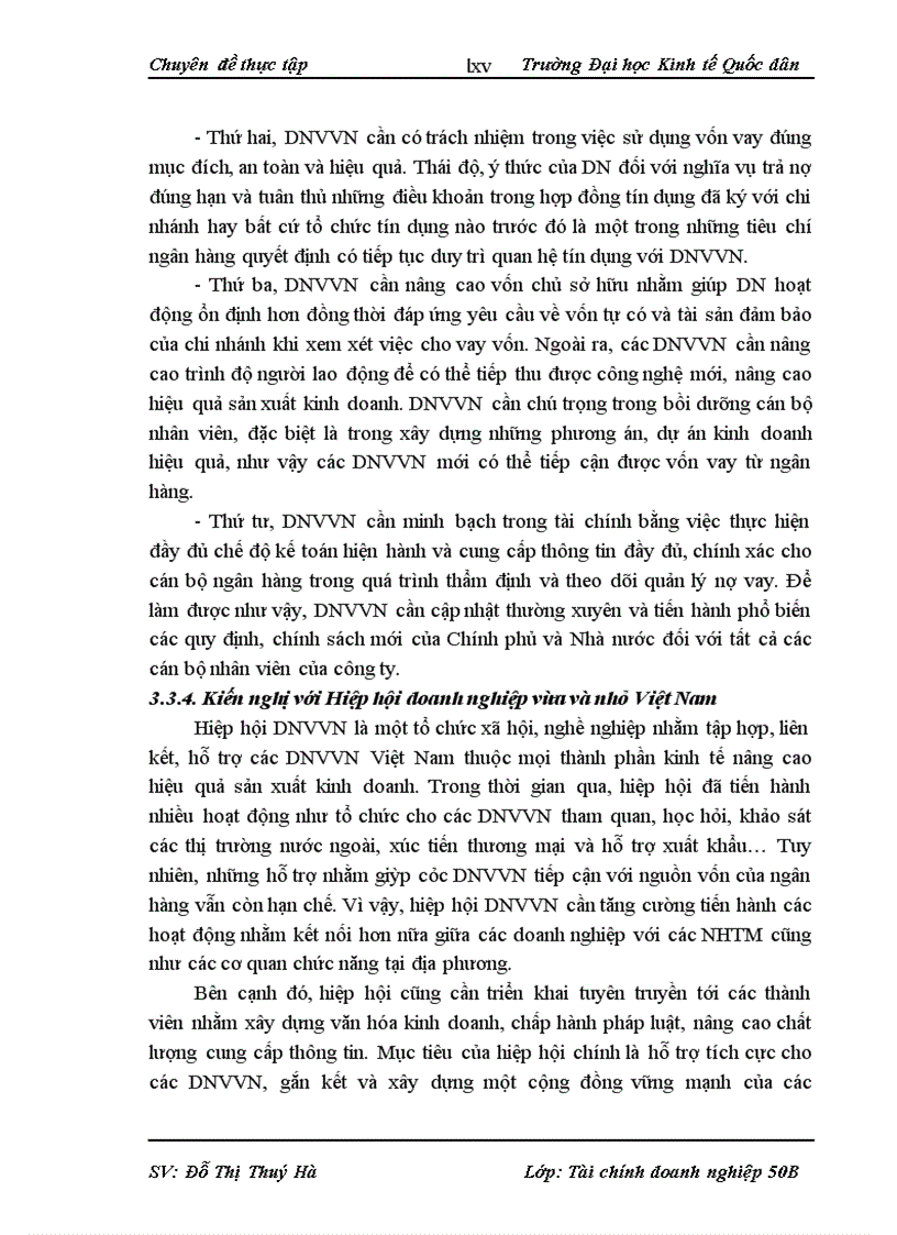 image for page Mở rộng cho vay doanh nghiệp vừa và nhỏ tại ngân hàng nông nghiệp và phát triển nông thôn chi nhánh Hoài Đức