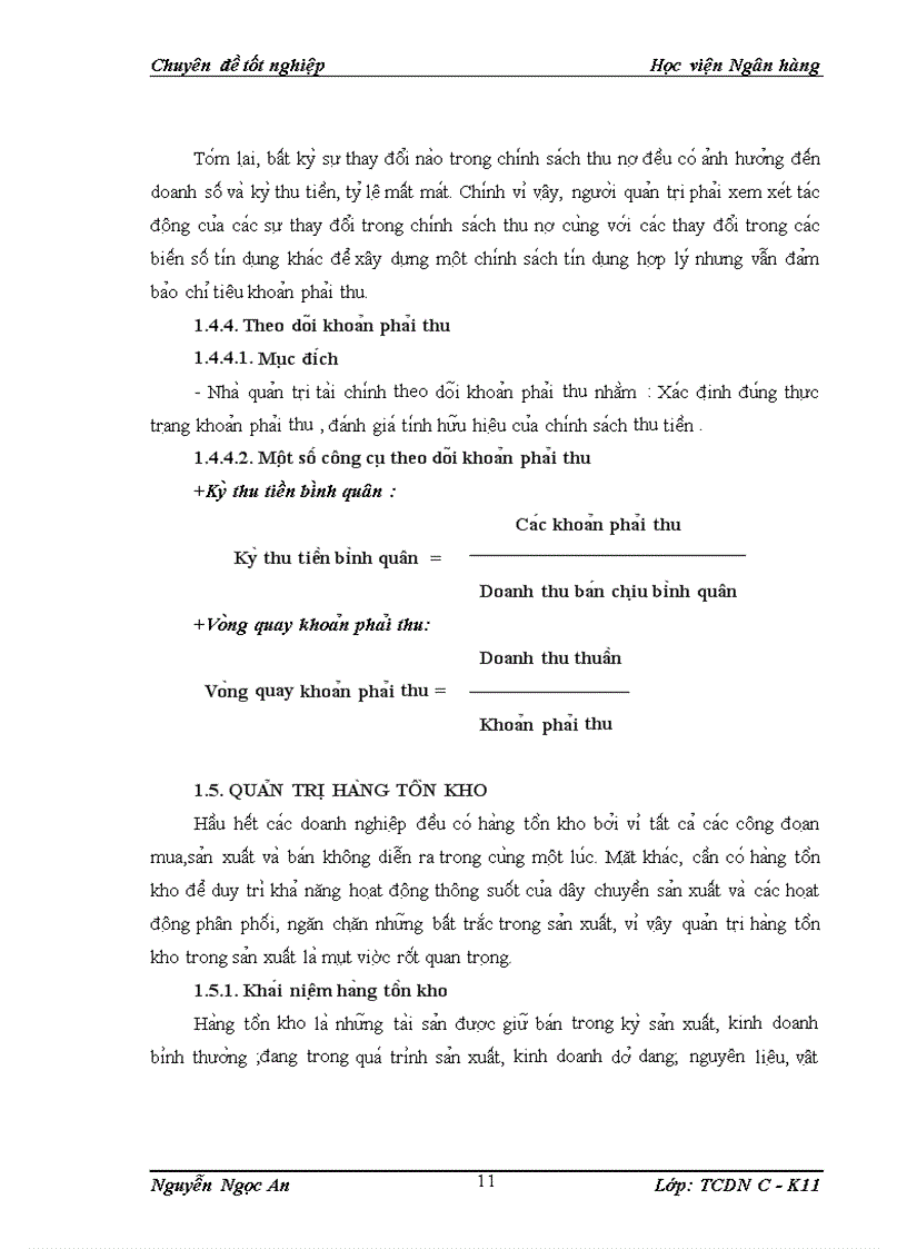 image for page Vốn lưu động và hiệu quả sử dụng vốn lưu động Công ty TNHH Kỹ Thuật Hà Nội