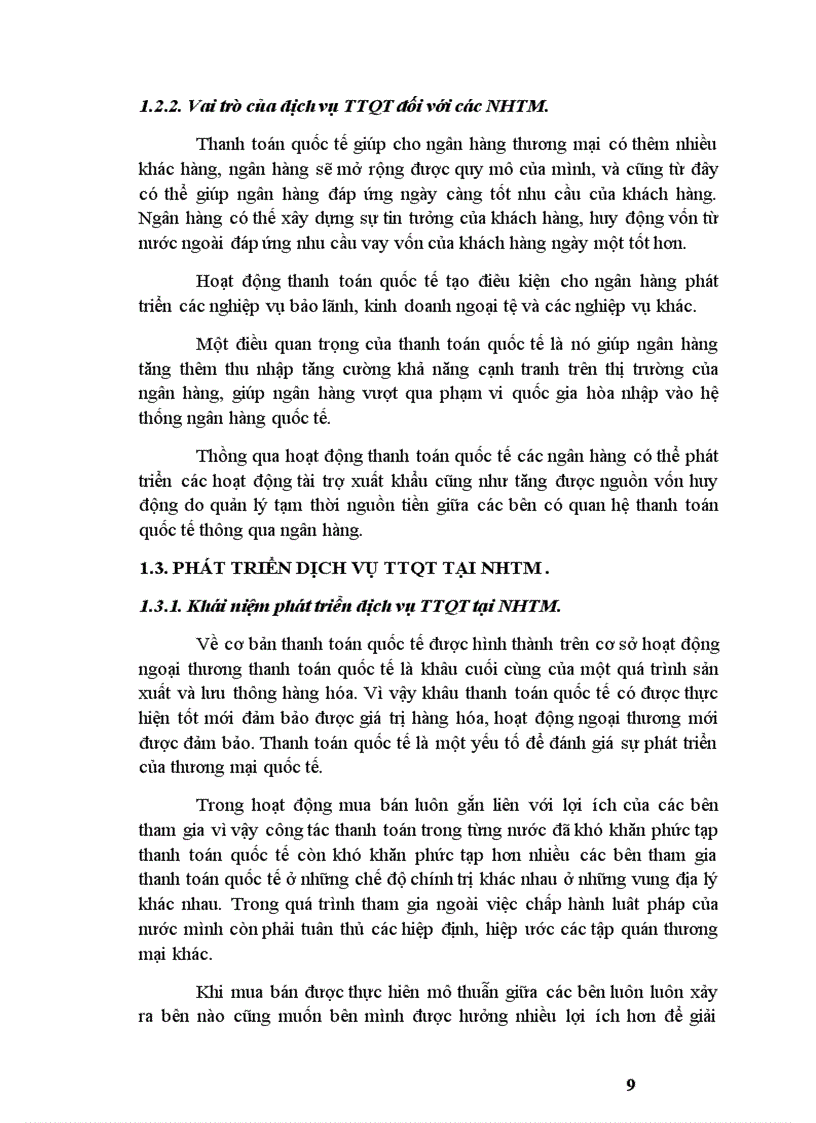 image for page Phát triển dịch vụ thanh toán quốc tế tại Ngân Hàng ĐônG Á chi nhánh Hà Nam