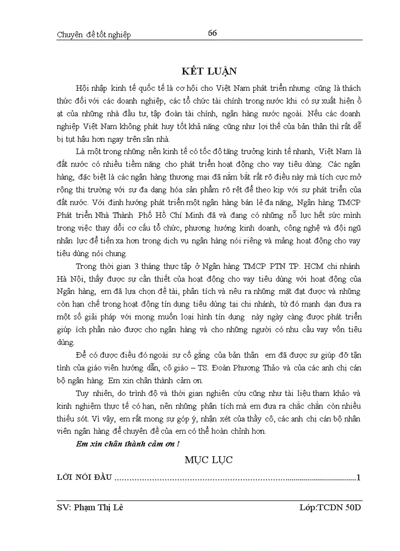 image for page Nâng cao chất lượng hoạt động cho vay tiêu dùng tại Ngân hàng thương mại cổ phần Phát triển Nhà thành phố Hồ Chí Minh chi nhánh Hà Nội