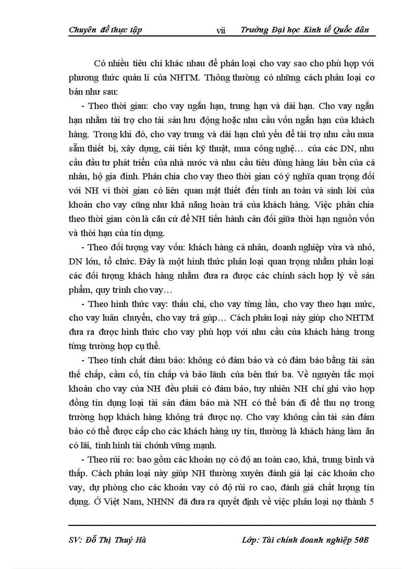 image for page Mở rộng cho vay doanh nghiệp vừa và nhỏ tại ngân hàng nông nghiệp và phát triển nông thôn chi nhánh Hoài Đức 1