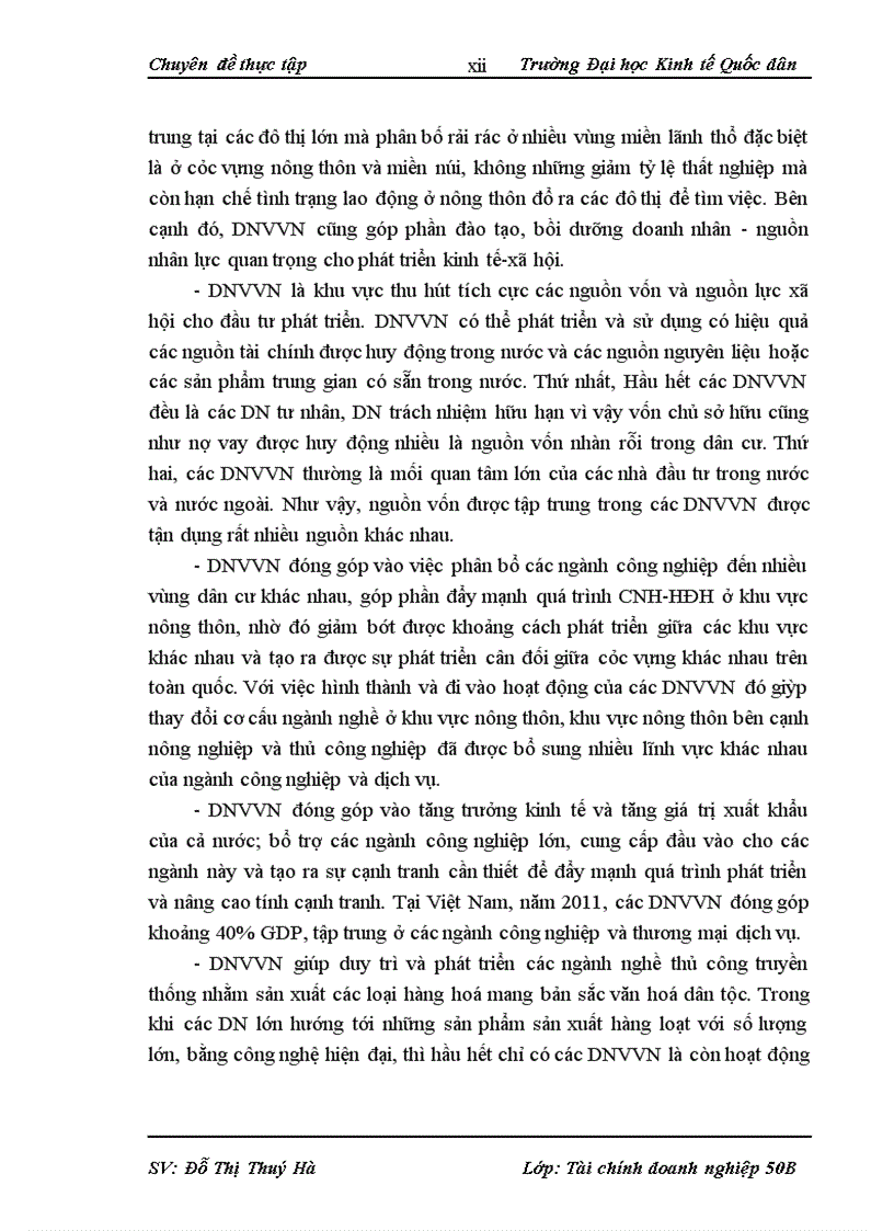 image for page Mở rộng cho vay doanh nghiệp vừa và nhỏ tại ngân hàng nông nghiệp và phát triển nông thôn chi nhánh Hoài Đức 1