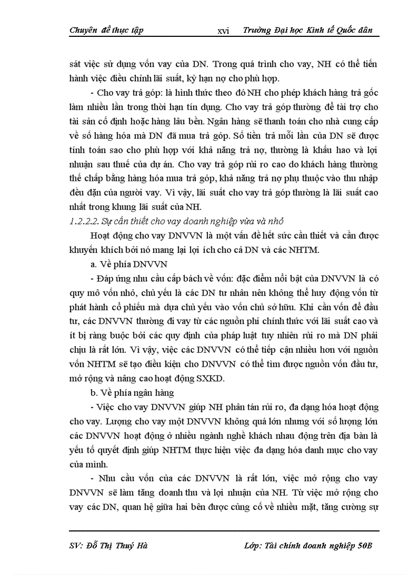 image for page Mở rộng cho vay doanh nghiệp vừa và nhỏ tại ngân hàng nông nghiệp và phát triển nông thôn chi nhánh Hoài Đức 1