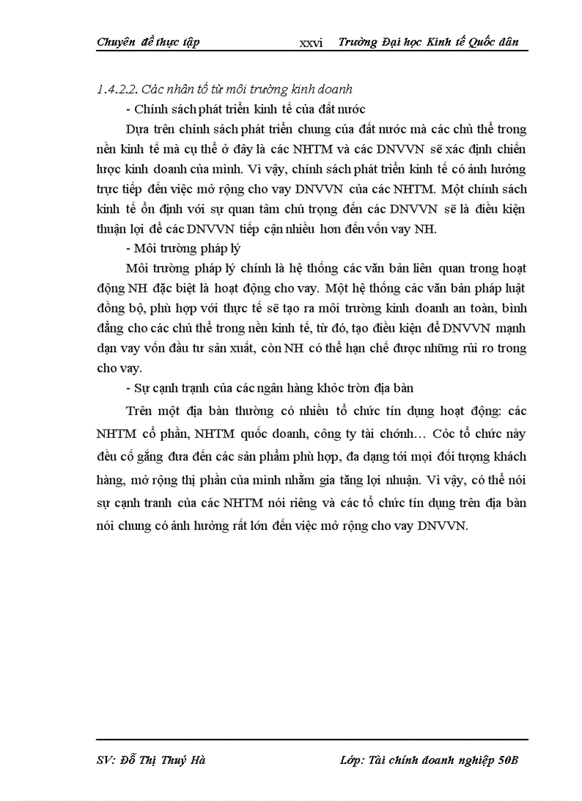 image for page Mở rộng cho vay doanh nghiệp vừa và nhỏ tại ngân hàng nông nghiệp và phát triển nông thôn chi nhánh Hoài Đức 1